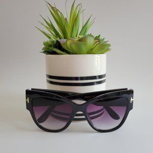 Womens Oversized Cat Eye Sunglasses Vintage Retro